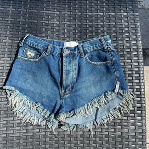 One teaspoon outlaws shorts size 23